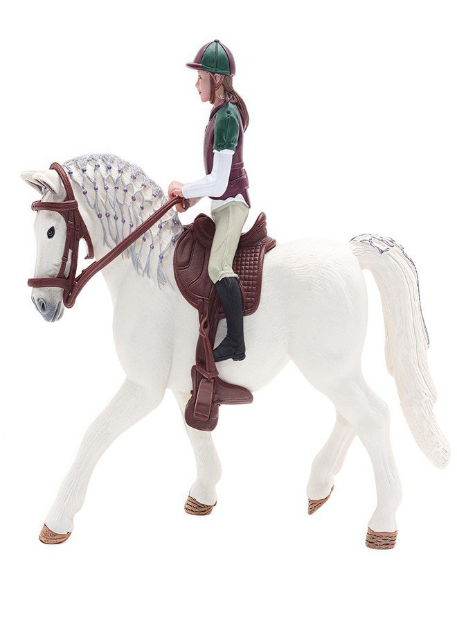 Higherbros 4 Piece Farm Horse Set, Horse Toy Figurine Farm Animal for Birthday Cake Topper, Garden Decoration, Party Favors, Kids School Project - Image 4